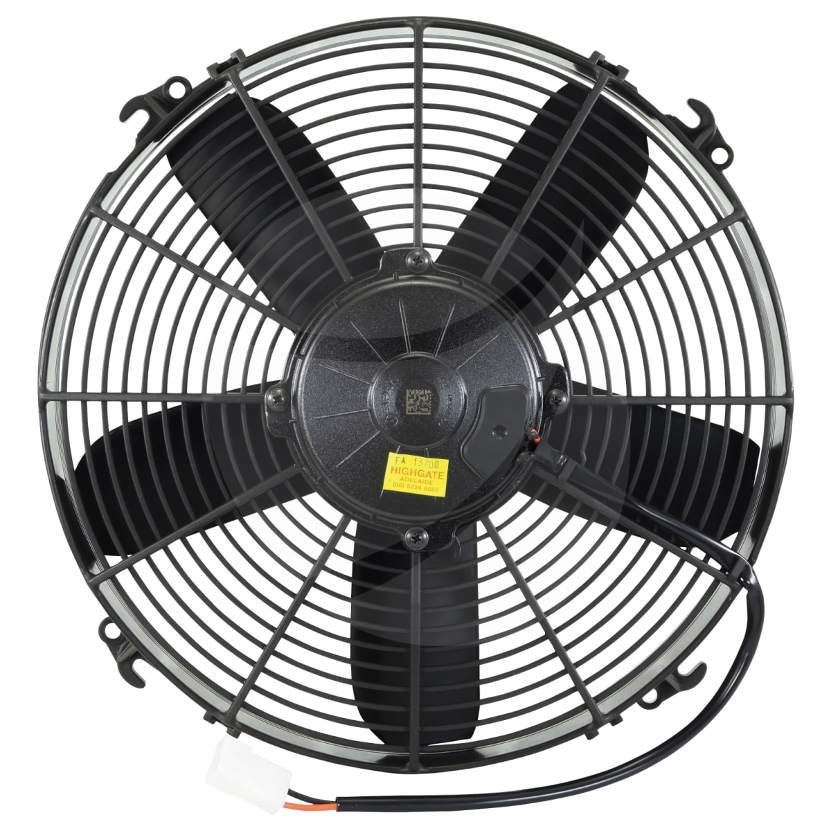 FAN, CONDENSER, SPAL, 12V, 300MM (12 INCH), PULLER, STRAIGHT BLADE